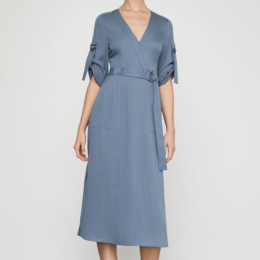BCBGMAXAZRIA Wrap Trench Dress